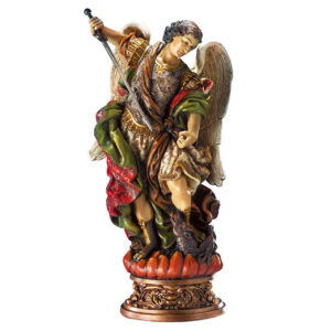 9.75" Ornate St Michael