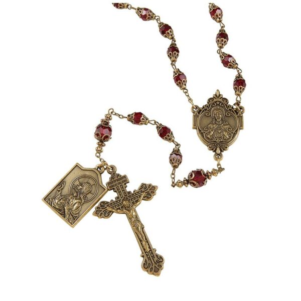 Sacred Heart Vintage Rosary