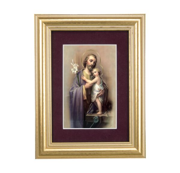 Saint Joseph Burgundy Matted