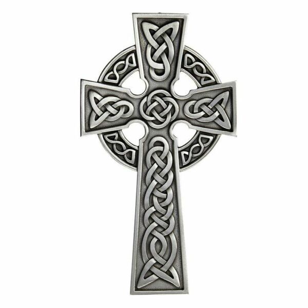 Pewter Celtic Knot Cross