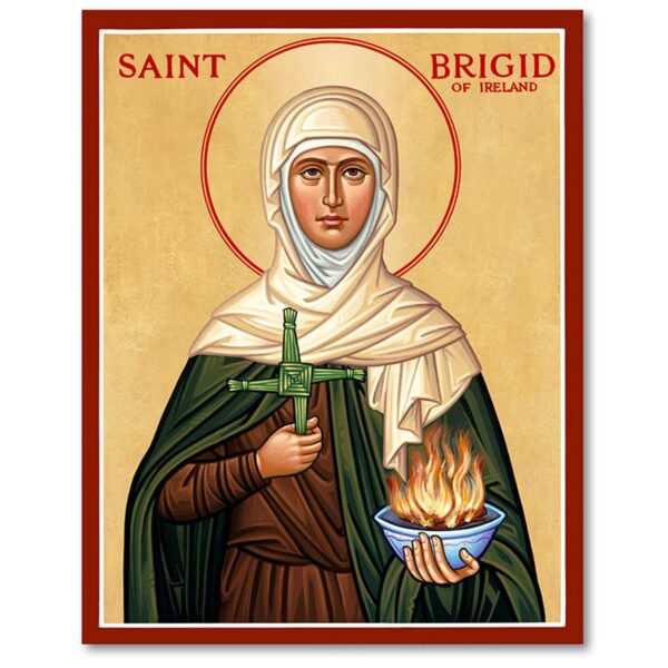 Saint Brigid Icon