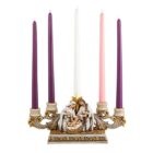 Nativity Advent Candle Holder