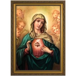 Immaculate Heart of Mary Framed