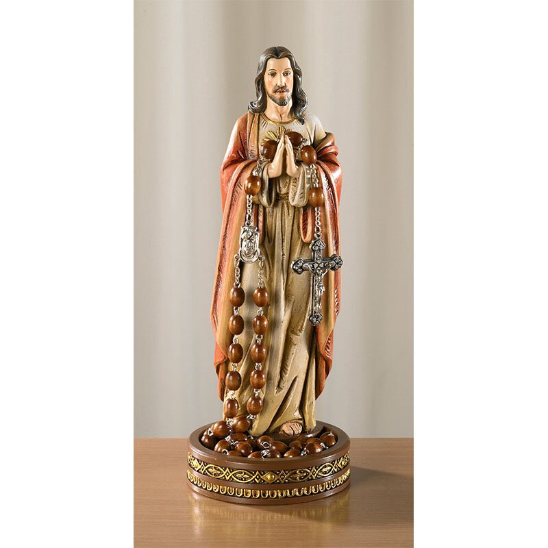 Sacred Heart of Jesus Rosary Holder