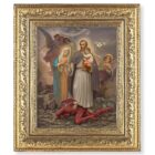 Ornate Gold Frame St Joseph Terror of Demons