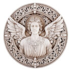 Micahel Archangel Garden Plaque