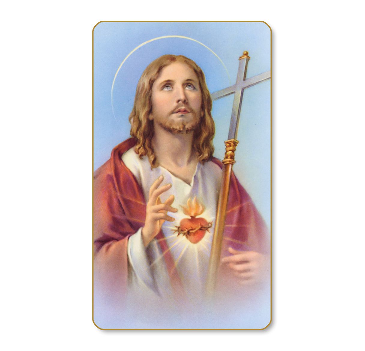 Sacred Heart of Jesus with Cross Sacred Heart of Jesus with Cross