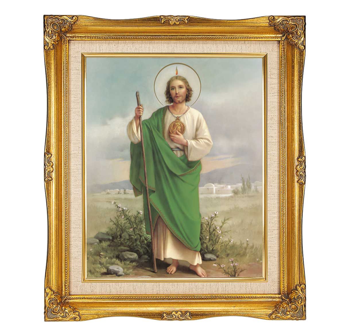 Ornate Gold Frame Traditional St Jude Ornate Gold Frame Traditional St Jude